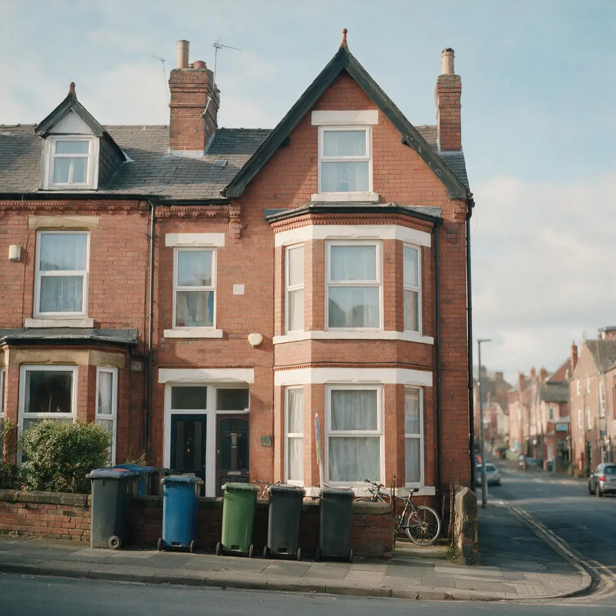 HMO mortgages for expats — a converted UK terraced house typical of the properties financed under HMO mortgage criteria